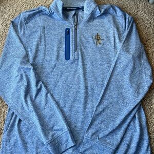 Cutter & Buck Blue Zip-Up Hoodie